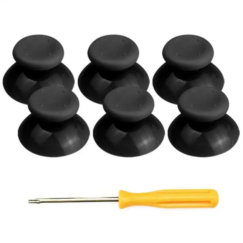 7pcs/set Replacement Thumbsticks For XBOX 360 Controller 3D Analog Stick Joystick Repair Kit For Xbox 360 Controller Accessories - Image 3