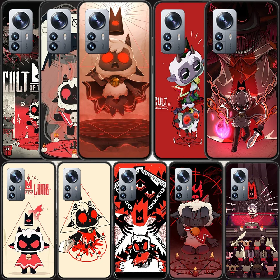 Чехол для телефона Game C-Cult Of The Lamb для Xiaomi 14 F7 Ultra Mi 15 Poco M6 M5S F6 F5 F3 X7 X6 X5 X3 11T 10T Pro 11 Lite Cover Coque