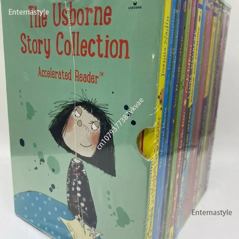 

20 книг/набор, английские книги Usborne для детей, детские книжки с картинками, коллекция книг с английской главой, книжные книги с детскими рассказами