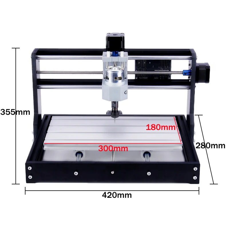 CNC 3018 PRO Mini Laser Engraver Wood CNC Router Milling Cutting Machine GRBL Laser Engraving Machine For Acrylic PCB PVC Metal