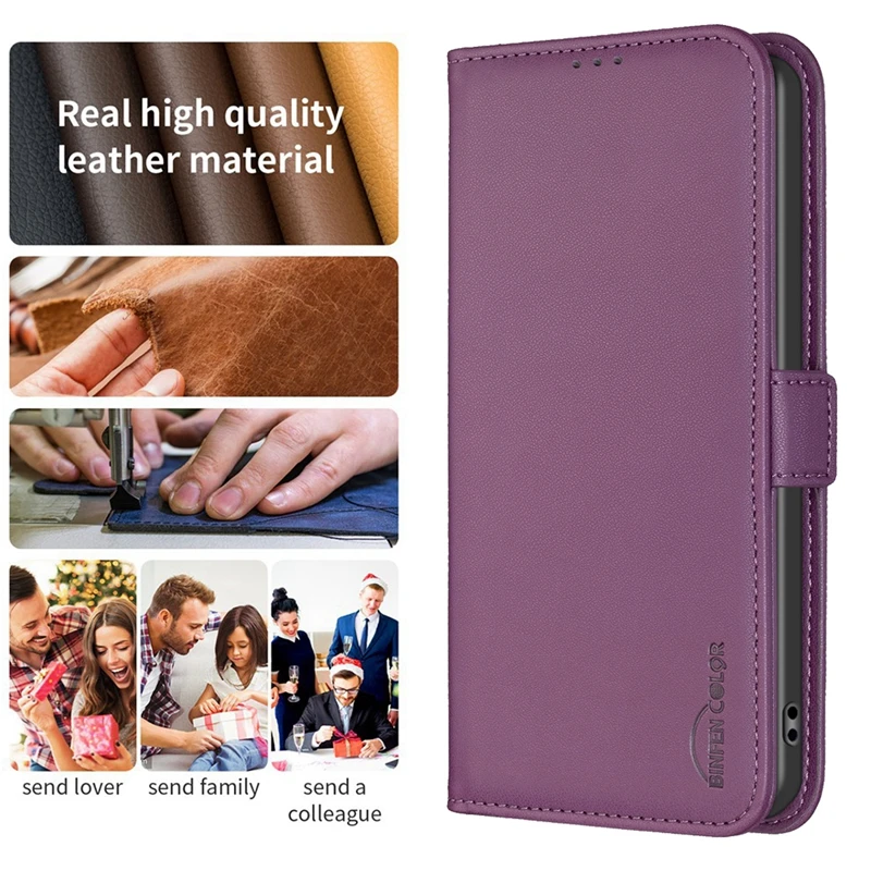 Wallet Card Slot Magnetic Buckle Flip Leather Case For Xiaomi Redmi 13C 12C 10C Note 13 12S 11 10S 9 Pro Poco X6 C65 M6 Pro 13T