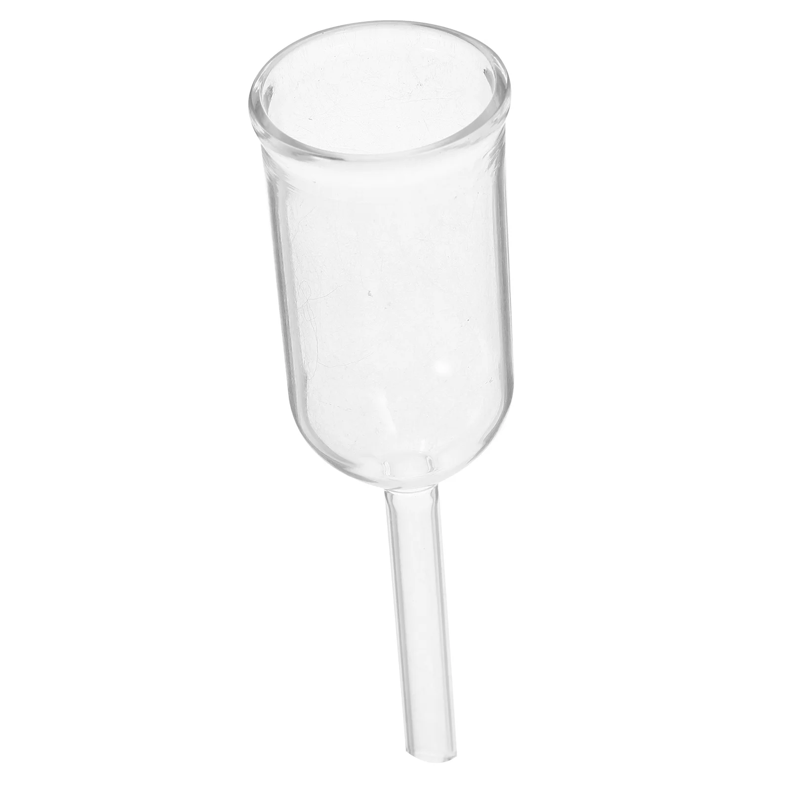 

Laboratory Glass Cylindrical Funnel Moderate Size Clear Filtering Funnel for Scientific Experiments Chemistry Laboratory