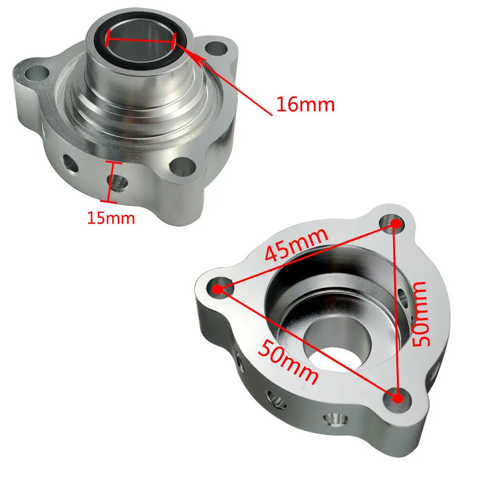 Bolt-On Top Mount Turbo BOV Blow Off Valve Dump Adaptor For 06-15 Mini (R55/R56/R57/R58/R59) WX5749