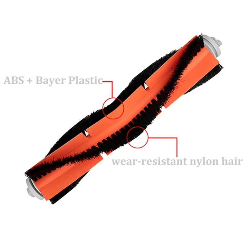 مجموعة مكنسة كهربائية لـ شاومى روبوروك ، ملحقات روبوت كاسحة ، فرشاة رئيسية ، فلتر هيبا ، S50 ، S51 ، S6