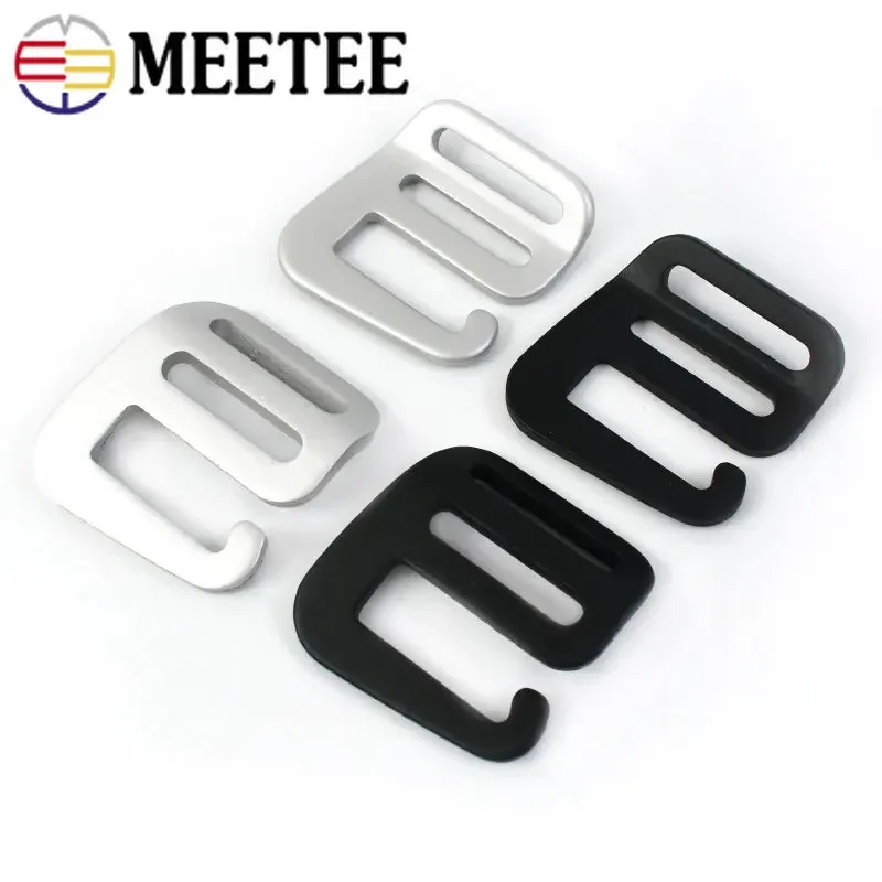 5/10Pc 20/25mm Metal G Buckle Tri-Glide Slider Buckles Underwear Hook Backpack Webing Adjust Clasp DIY Hardware Sewing Accessory