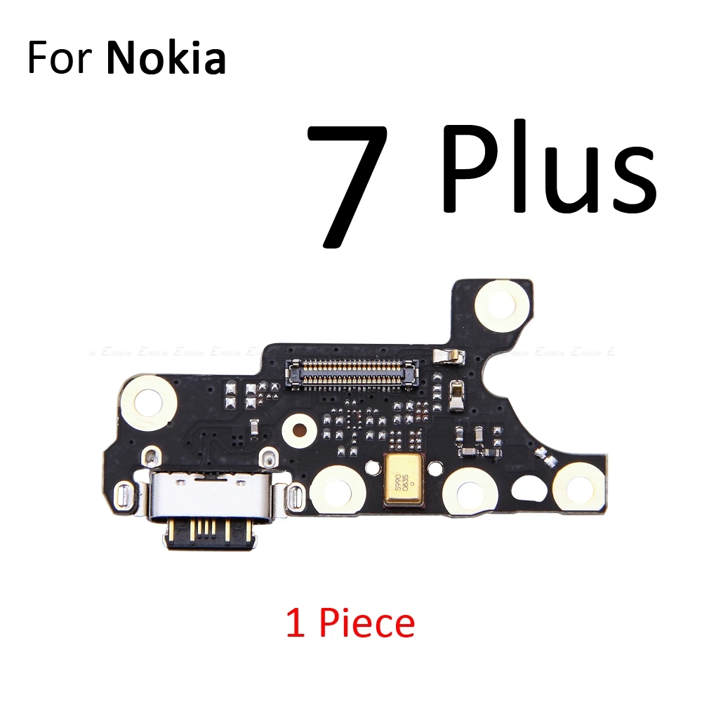 USB Charging Charger Dock Port Board With Microphone Mic Flex Cable For Nokia 6.1 7 Plus 8.1 8 7.2 7.1 6.2 6 2017 2018