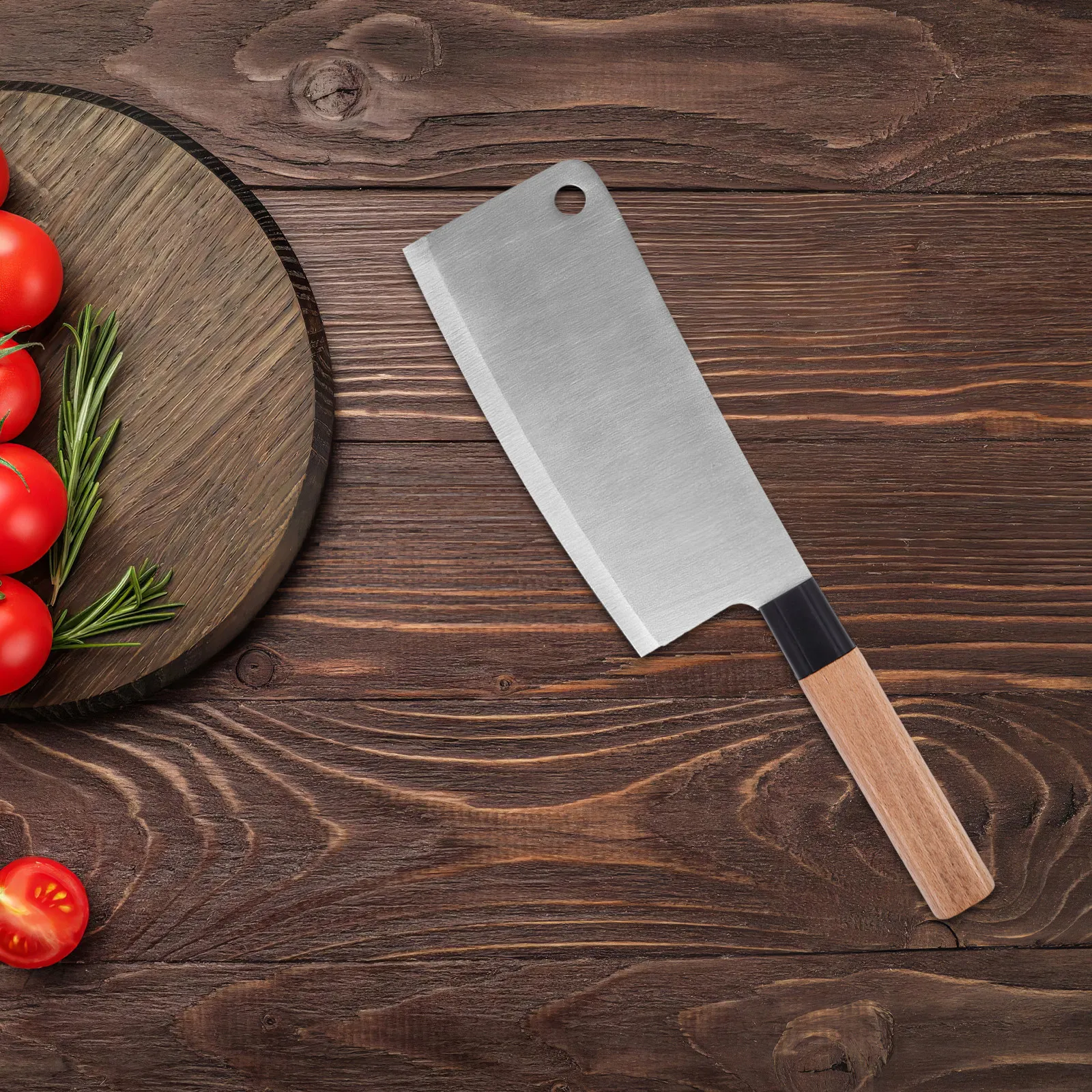 

2 шт. сменных рукояток для ножей - рукоятки из массива дерева для ремонта ножей - удобные деревянные рукоятки для кухонных ножей