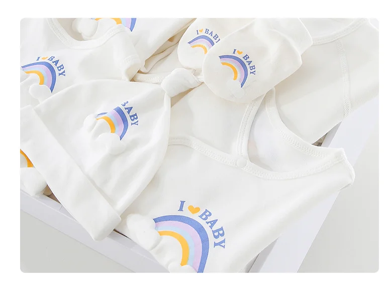 19/21/23pcs Newborn Clothes Baby Clothing Suit Pure Cotton 0-6M Kids Unisex 0-3M Infants Boys Girls Underwear Set New No Box