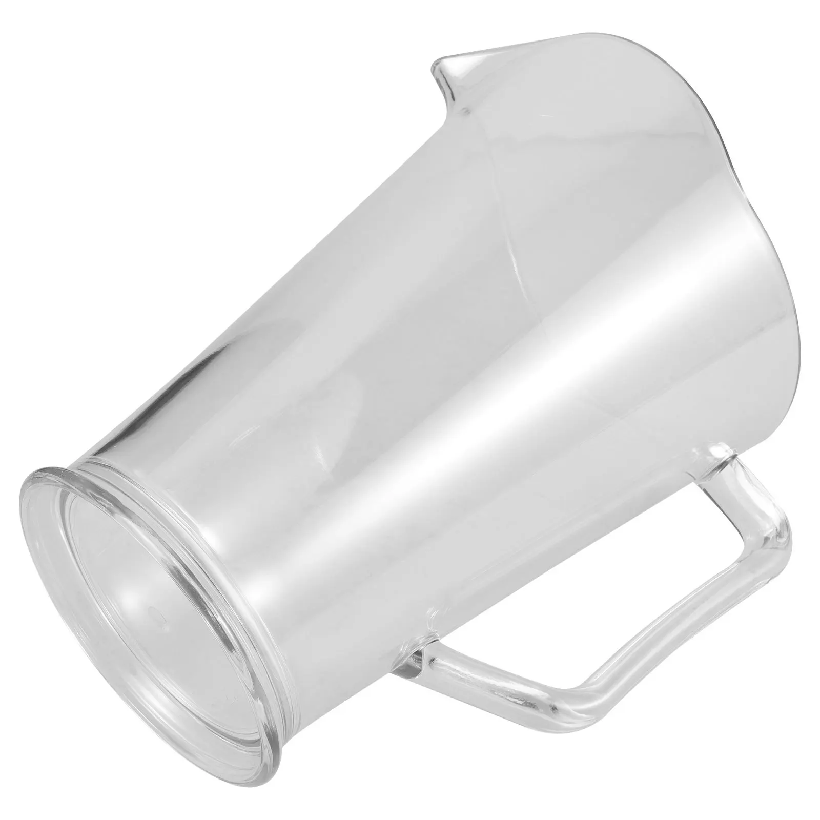 

1300Ml Plastic Beer Pitcher High Transparency Shatterproof Lightweight Ideal for Water Iced Tea Lemonade Margarita Serving At