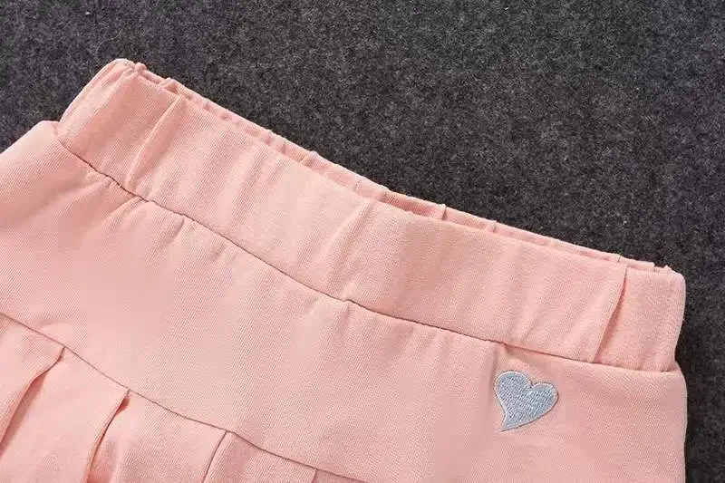 Der neue All-Match-Plissee-Culottes für Mädchen mit mittlerem und kleinem Sommer rock für Kinder und inneren Sicherheits hosen – Detail 19
