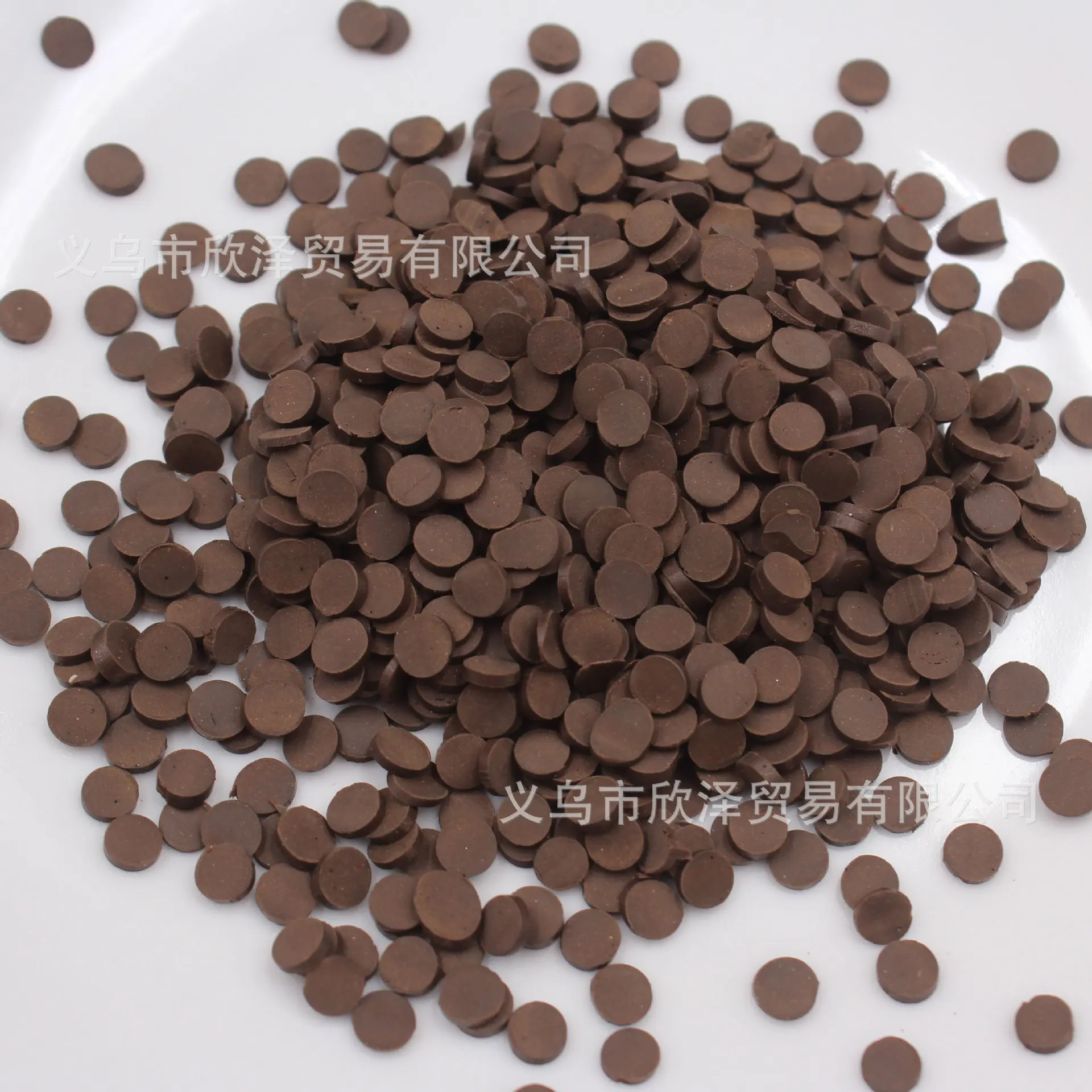 20g Polymer Heiße Ton Streusel Braun Herz für DIY Handwerk Tiny Nette Zubehör – Detail 4