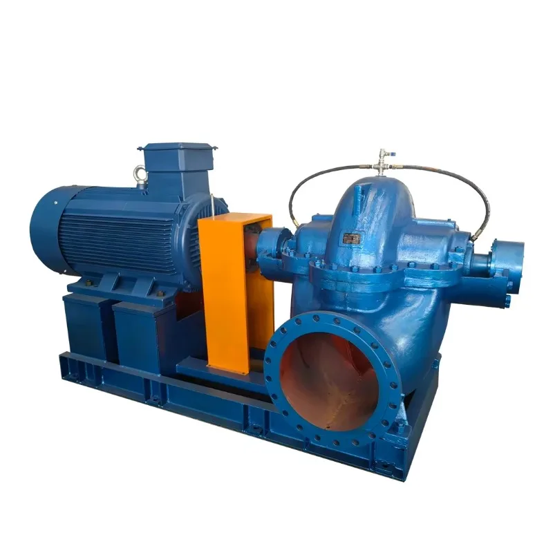 Split Casing Designed Single Stage Double Suction Pump for Sewage Treatment Plant