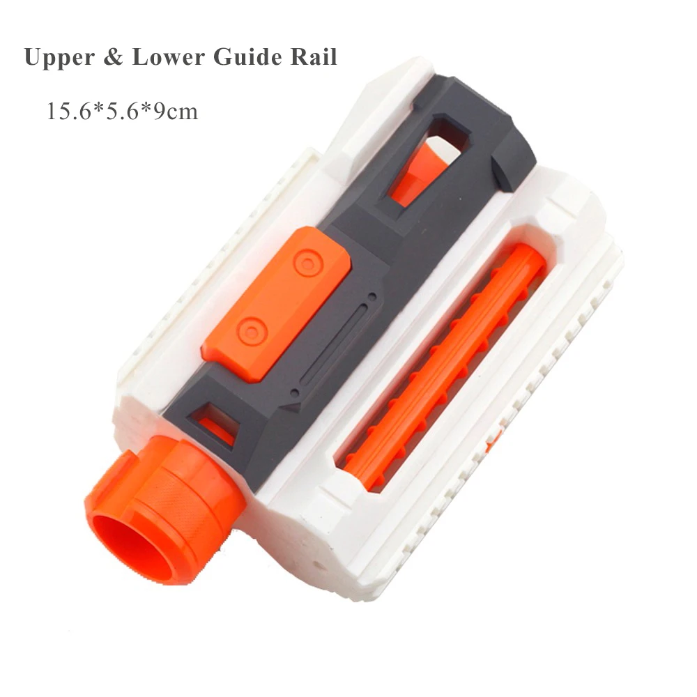 Spielzeugpistole, modifizierte Teile für Nerf N-Strike Elite Series, Schalldämpfer, Schwanz, Taschenlampe, universelles Spielzeugpistolen-Zubehör