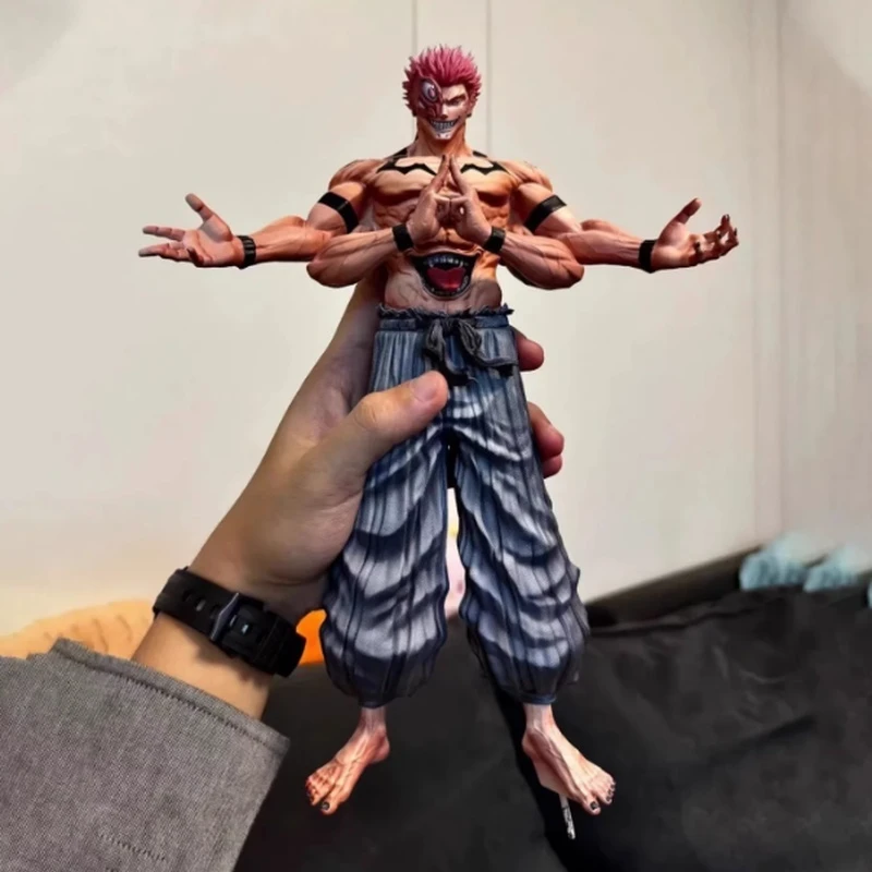 

31cm Ryomen Sukuna Gk Action Figure Jujutsu Kaisen Anime Peripheral Collectible Model Desktop Decoration Statue Fans Toy Gift