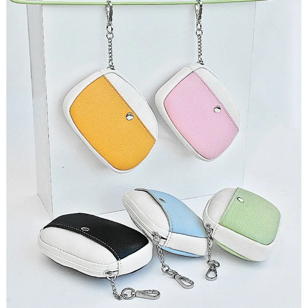 

Новый чехол для монет из искусственной кожи, маленький мягкий кошелек на молнии, держатель для карт для женщин