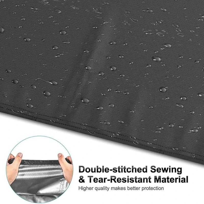 Weather-Resistant Oxford Cloth AC Outdoor Cover - Dustproof, Ventilated & Durable, Ideal for Long-Term Use