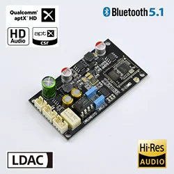 ES9018K2M Bluetooth 5.1 płyta dekodera QCC5125 bezstratny odbiór ES9038 aktualizacja modułu CSR 8675 5.0