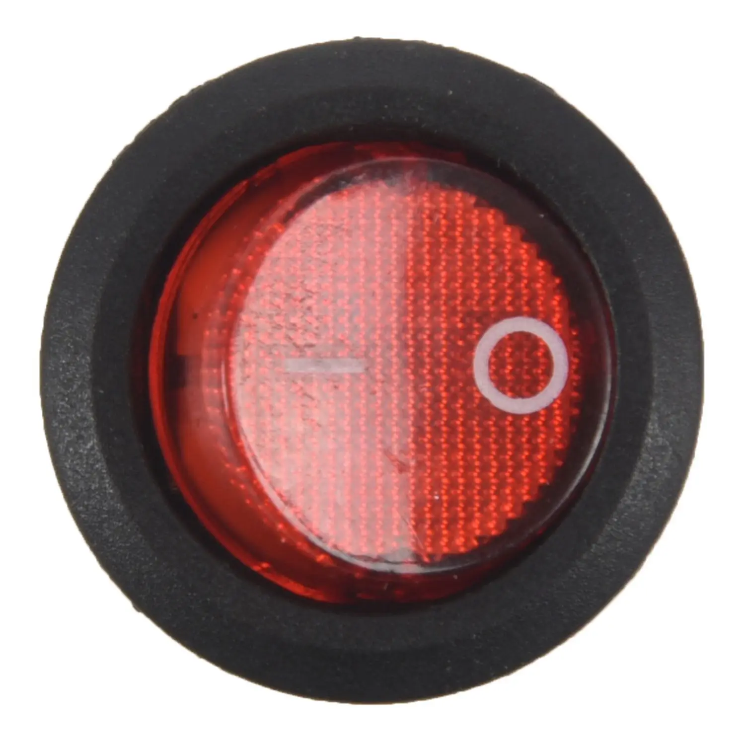 Chave seletora bipolar ON OFF vermelha 3 pinos 20mmT98C