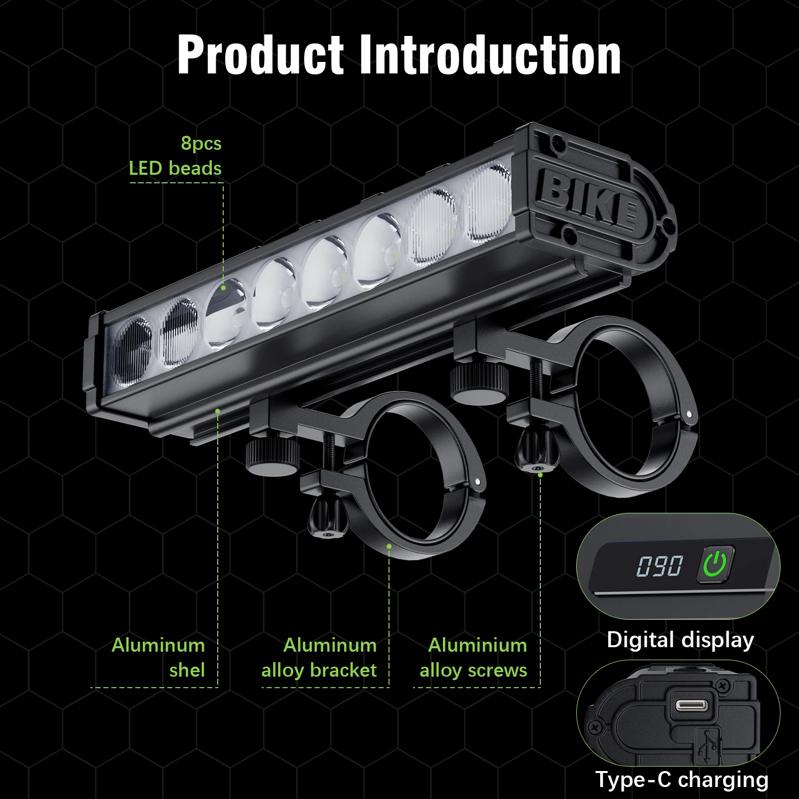 VASTFIRE إضاءة دراجة هوائية الجبهة 25500 التجويف الدراجة الخفيفة 10000mAh مصباح يدوي مقاوم للماء USB شحن الجبلية الطريق الدراجات ملحقات المصابيح