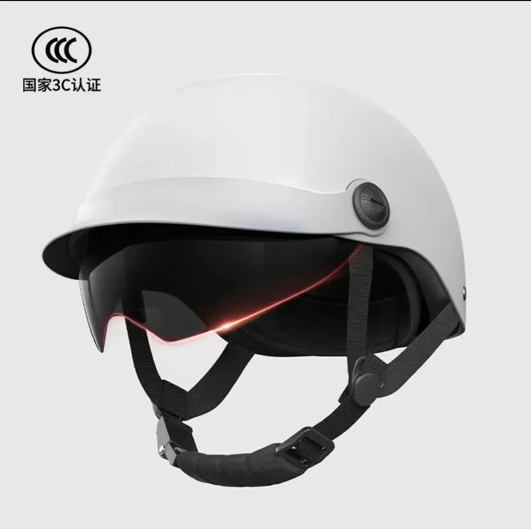 Electric Vehicle Helmet Men and Women Summer Sun Protection UV Cap Four Seasons Universal Motorcycle Half Helmet Summer