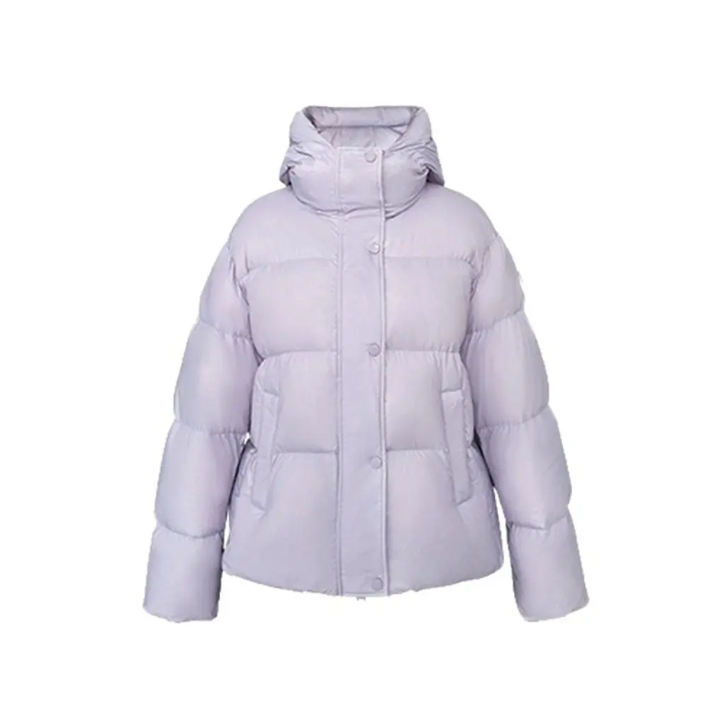 

Women's Short Puffer Jacket Thickened Bread Style Cotton Coat Winter Outerwear New Arrival Down Alternative Coat