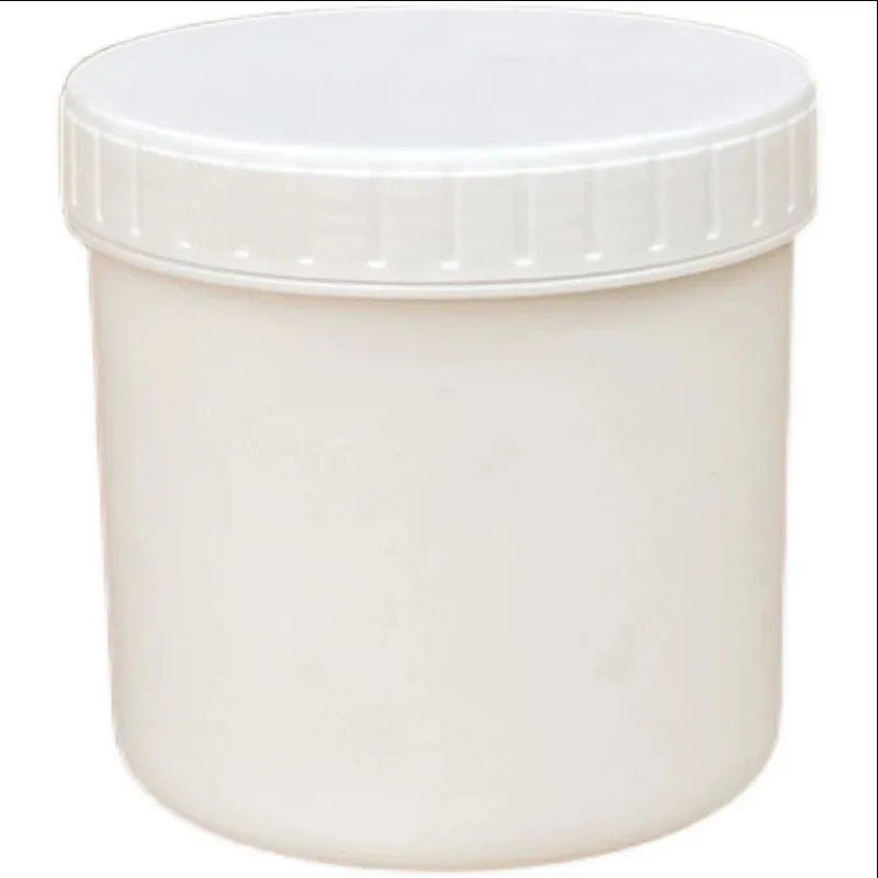 Wholesale 150ml 200ml 300ml 500ml 600ml 1000ml Empty Round Plastic Jar with Lid for Cream Hair Gel Food Grade Storage Container