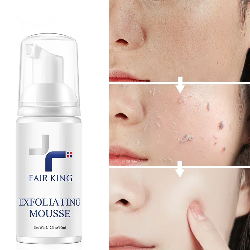 FAIR KING Skin Cleaning Makeup Exfoliating Mousse Improves Skin Texture Makeup Dust Improves Enlarged Pores Absorbs Oil Cosmetic