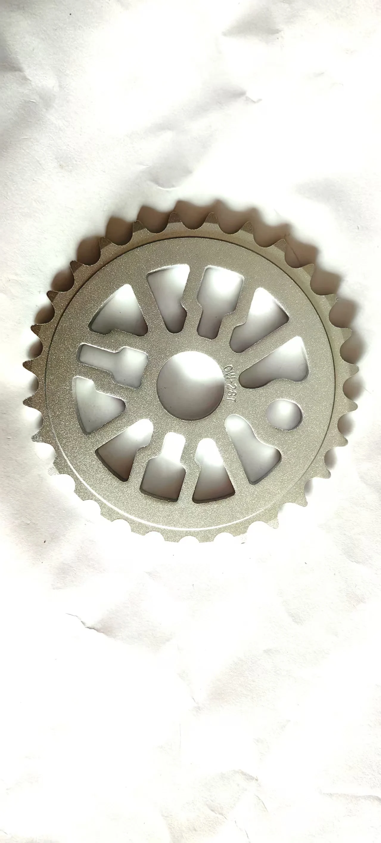 bicycle BMX Sprocket 28T Chainring Chain Wheel Driveline 19mm adapter included