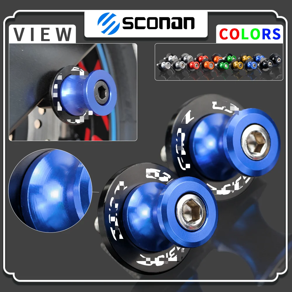 8MM For G310R 2017 2018 2019 2020 2021 Motorcycle Accessories Swingarm Spools slider stand screws G 310R G310 310R