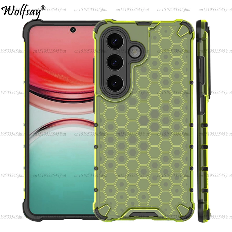 Shockproof Transparent Case For Samsung Galaxy S26 Honeycomb Armor Back Case For Samsung S26 Case Cover For Samsung S26 Ultra
