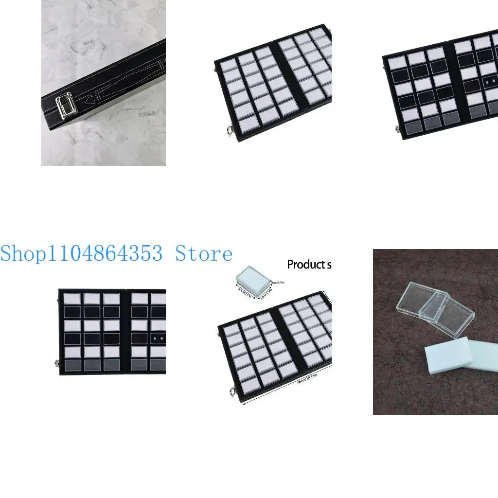 

652f для путешествий, для хранения ювелирных изделий, с кожаным транспортным дизайном