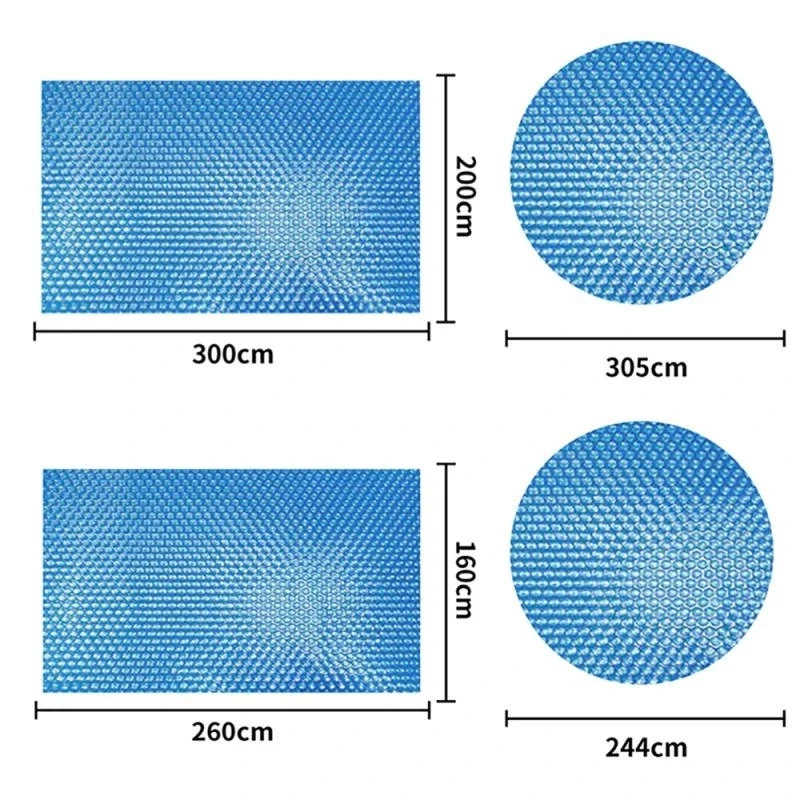 Nakrycie basenu prostokątna/okrągła osłona bąbelkowa izolacja cieplna pyłoszczelne płótno do basenu akcesoria do basenu