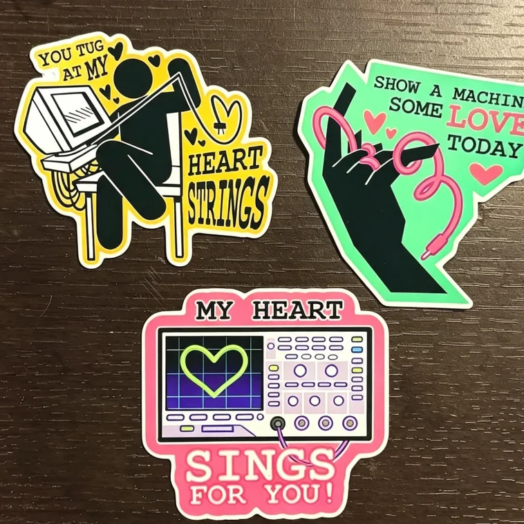 Objectum Robot Lover Stickers - đánh giá và giá Tech Accessories For Laptop