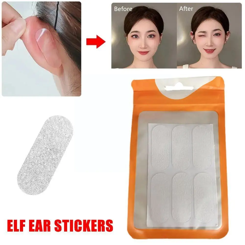 Reuse Genie Ear Stickers Shape Shaping Correction Ear Photo Stickers Genie Taking V-shaped Support Face Stickers Ear F2k6