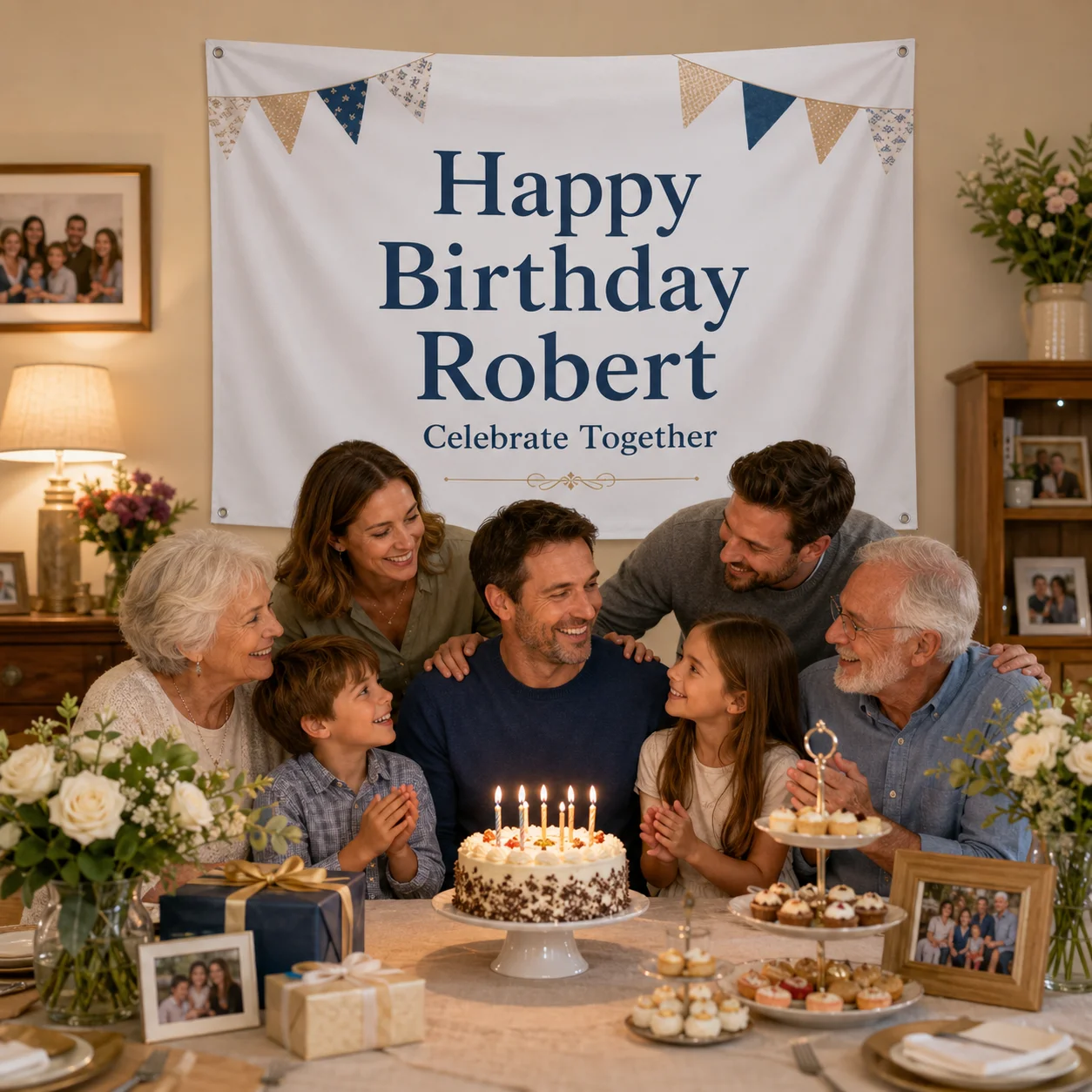 Custom Birthday Backdrop Perso - Desk Setup Background review and price