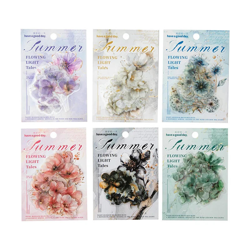 24-set-lotto-kawaii-scrapbook-adesivi-flower-story-scrapbooking-forniture-diario-planner-adesivo-decorativo-per-cancelleria-artigianale