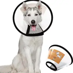 Plastic Pet Recovery Collars for Dogs and Cats After Surgery Adjustable,Prevent Biting and Stop Licking Wound