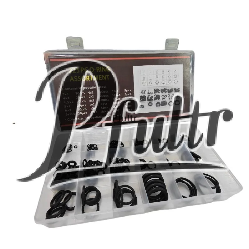 

Набор уплотнительных колец (225/675 шт., 18 размеров) из резины для автомобилей, смесителей, аппаратов высокого давления, сантехники, ремонта и герметизации