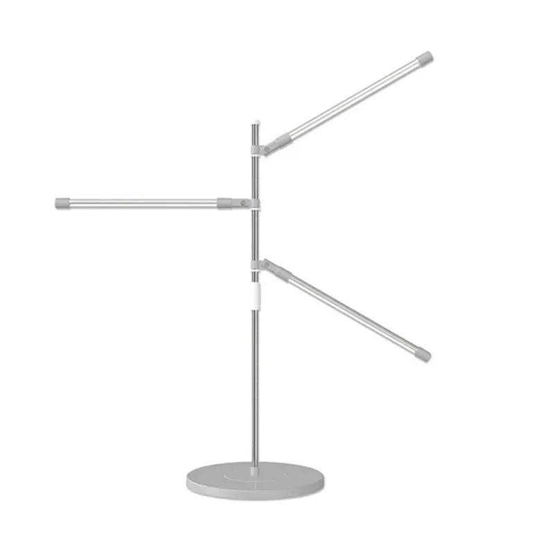 【خفض السعر】2X LED تنمو ضوء الطيف الكامل نمو النبات ضوء الارتفاع قابل للتعديل عكس الضوء تزايد مصباح مع الموقت للداخلية P #5