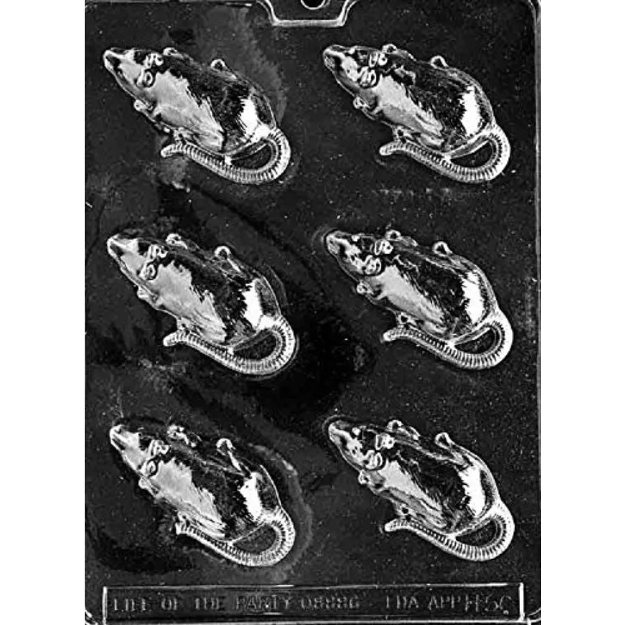 

H056 Halloween Rat Rodent Chocolate Candy Mold