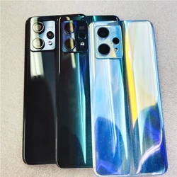 New Back Cover For Realme 9 Pro Plus Pro+ Battery Glass Panel Rear Door Housing Case Phone Lid Shell + Camera Frame Lens