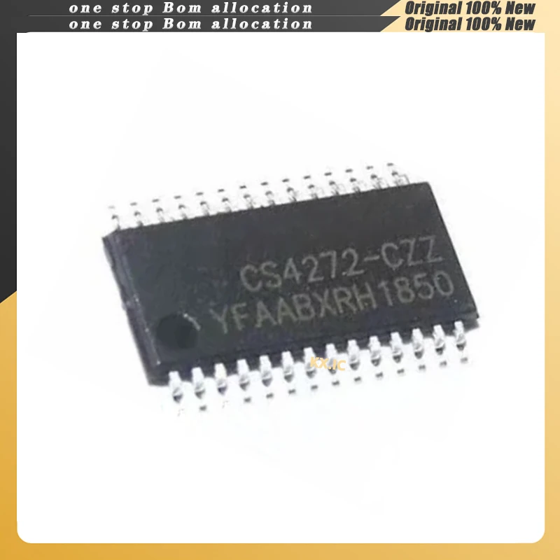 5-10PCS/LOT   CS4272-CZZ  CS4272  4272-CZZ  TSSOP-28  Stock NEW Original