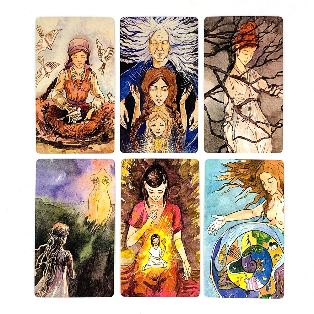 Русские карты Таро, 45-колода карт с инструкцией по бумаге, колода для гадания, игровая игра Borad, семейная игра
