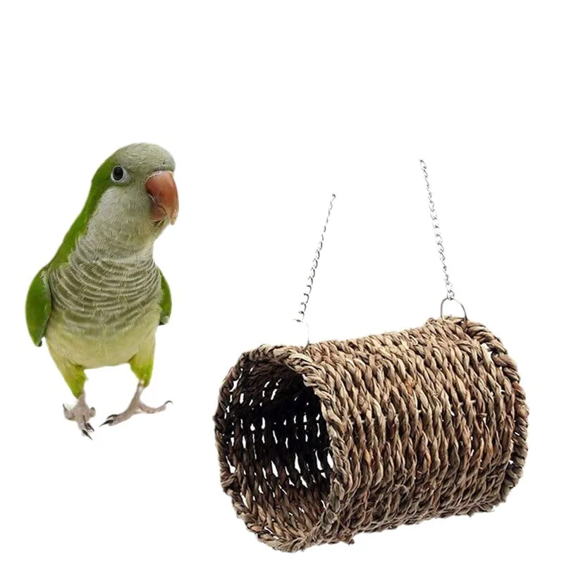 Bird\'s nest hammock, bird cage accessories, bird supplies, suspension bridge bird toys, parrot toys