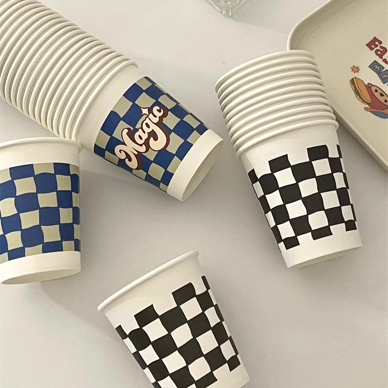 Custom Printing High Quality Paper Cup For Ice,Hot Drinks,Coffee,Milk Tea,Birthday,Wedding, Disposable Paper Cups