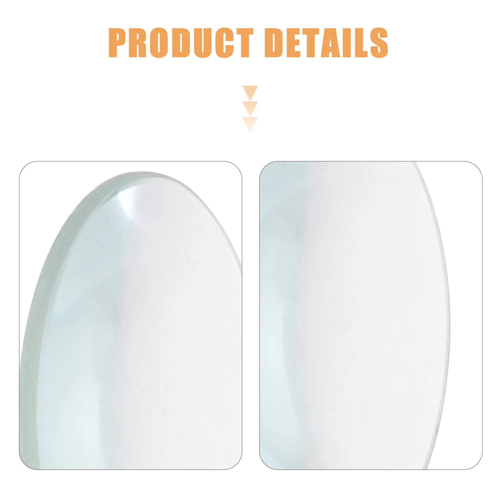 

5Pcs Double Convex Optical Glass Lenses for Classroom Demonstrations Dia 50mm Focal Length 100mm Premium Material