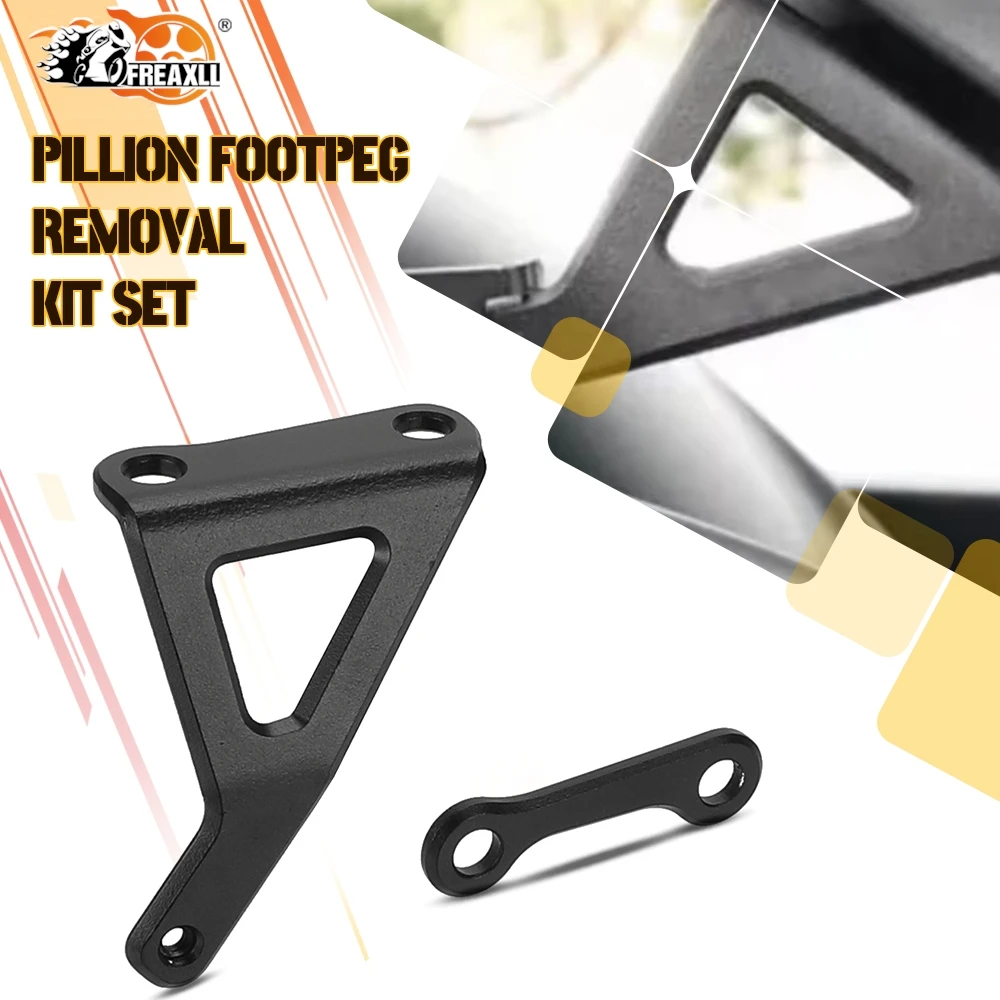 

FOR YAMAHA MT-09 / SP 2024-2025-2026 Motorcycle Accessories CNC Pillion Footrest Removal Blanking Plate Set Footrest Cover Blank