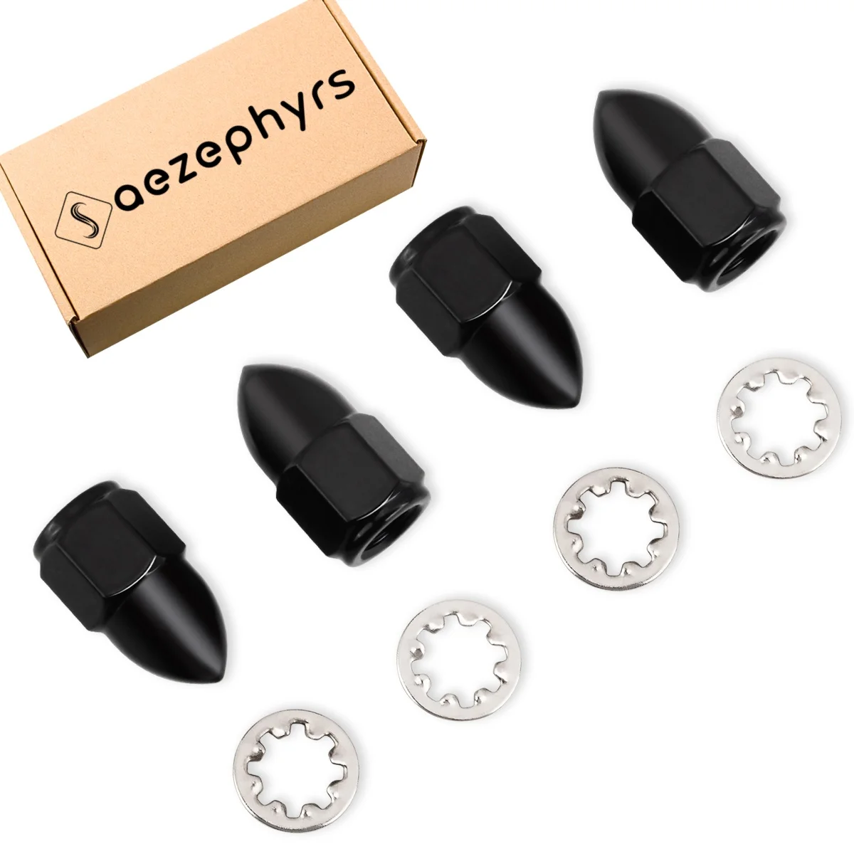 Universal 5/16″-24 Hutmuttern-Kit Motorrad-Rückspiegel-Zubehör für Harley Softail Sportster 1200 883 Electra Street Glide Fat Boy Dyna Road King Breakout SuperLow 1982-2026