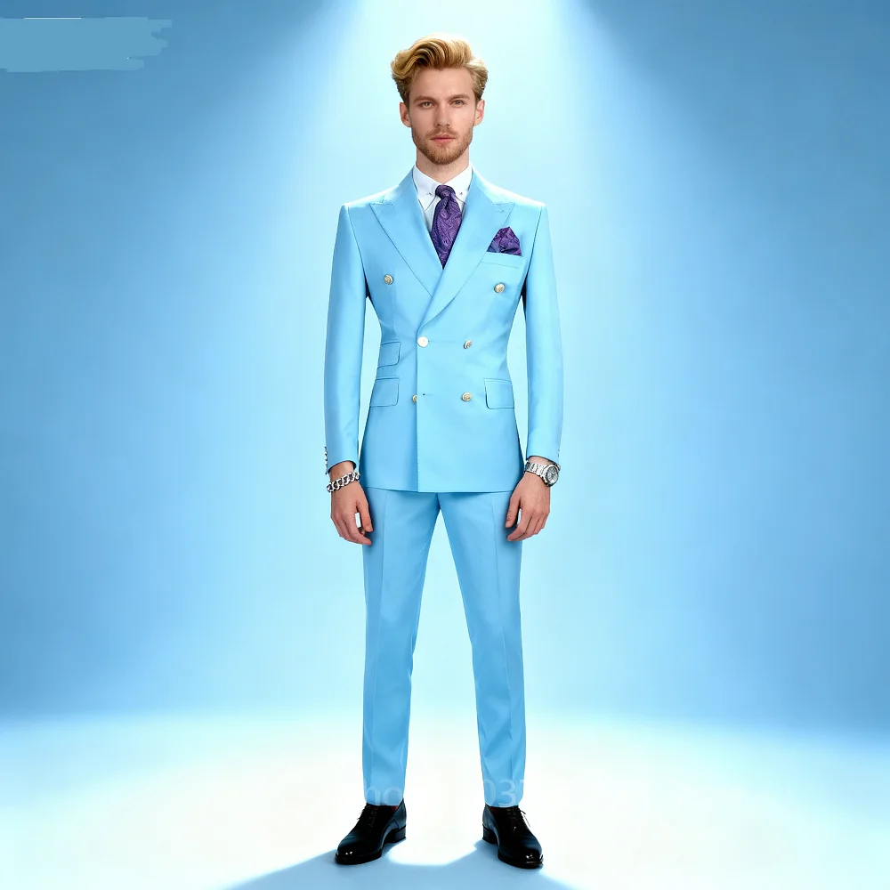 سترة رجالية أحادية اللون مع طية صدر السترة مزدوجة الصدر عشاء الرقص سترة أنيقة سليم صالح معطف سهرة للتدخين