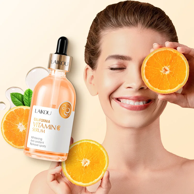100ml LAIKOU Sakura Facial Serum Vitamin C Essence Moisturizing Fir...